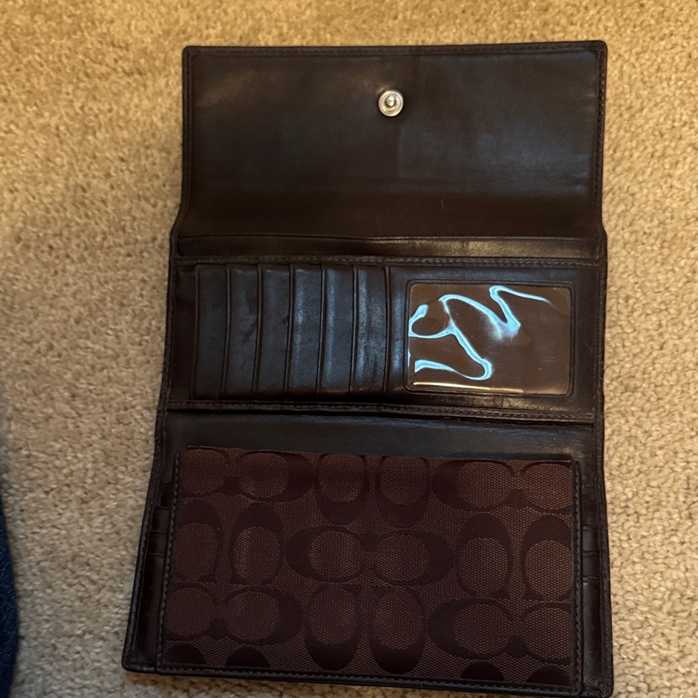 Coach Brown Wallet - Picture 3 of 7